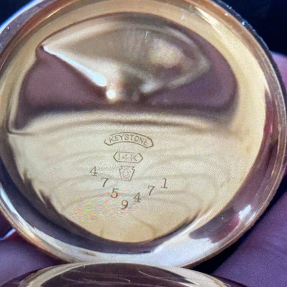 🎉HP🎉 1904 Elgin - 14k Gold Pocket Watch - Picture 13 of 17